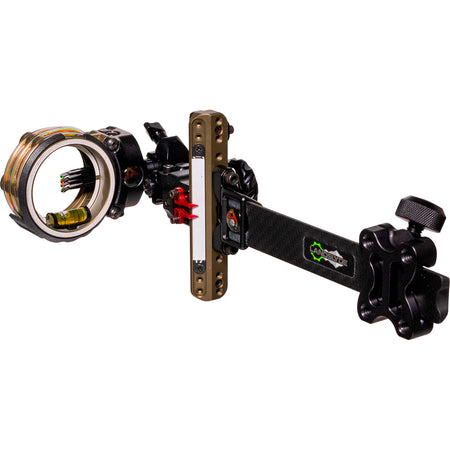 Axcel LANDSLYDE Carbon Pro Slider AccuStat II Micro 4-Pin .019 Bowhunting Sight