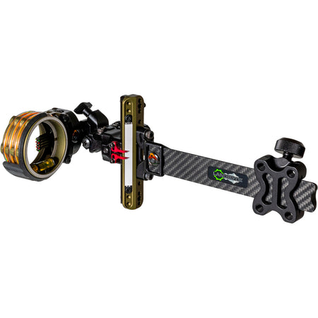 Axcel LANDSLYDE Carbon Pro Slider AccuStat II Micro 5-Pin .010 Bowhunting Sight