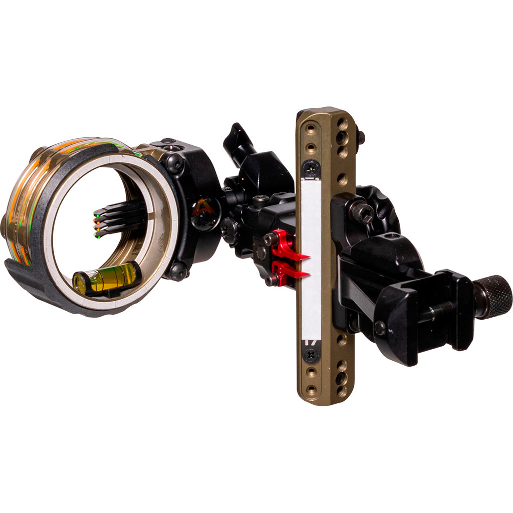Axcel LANDSLYDE Picatinny Slider AccuStat II Micro 4-Pin .019 Bowhunting Sight