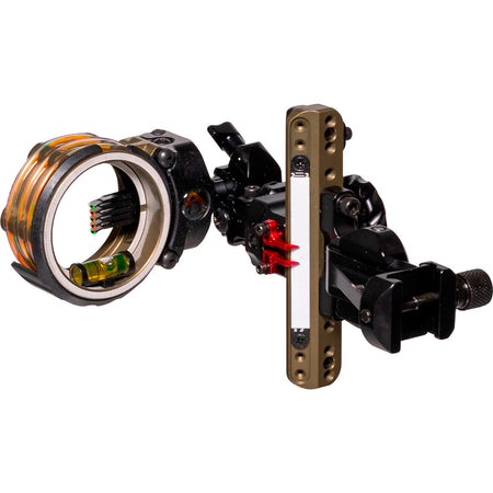 Axcel LANDSLYDE Picatinny Slider AccuStat II Micro 5-Pin .019 Bowhunting Sight