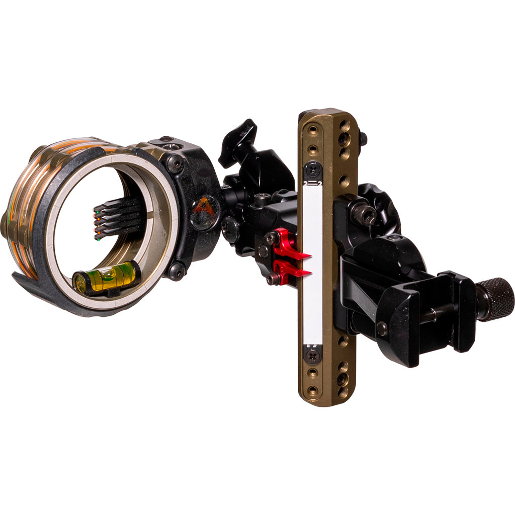 Axcel LANDSLYDE Picatinny Slider AccuStat II Micro 5-Pin .010 Bowhunting Sight
