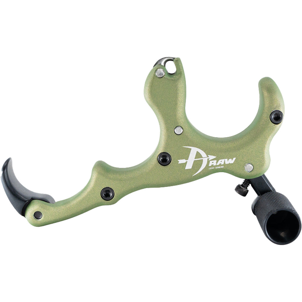 B3 Draw Closed Hook Crocodile Green Thumb Release Aid