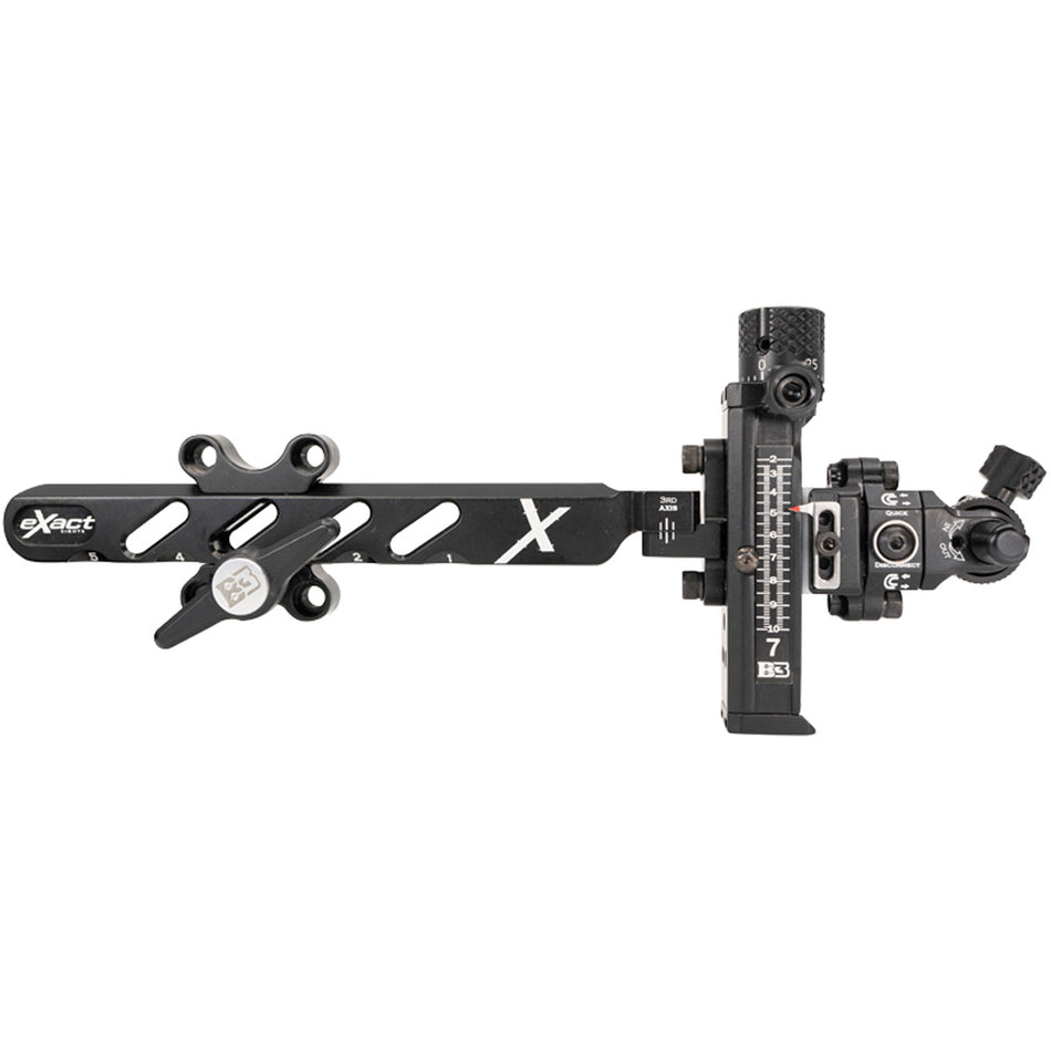B3 Exact 3D Q2 Mathews Bar Sight LH with Micro-Adjust Windage