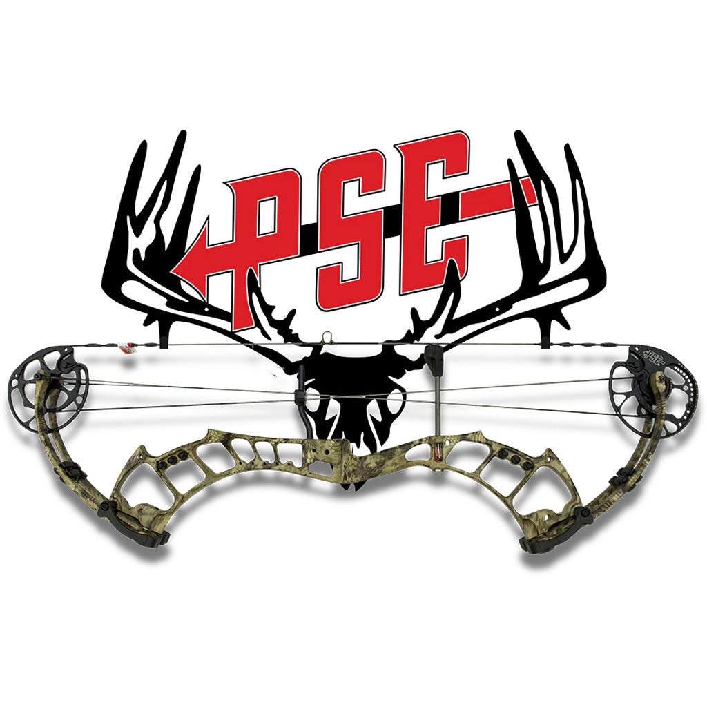 Raxx PSE Branded Bow Wall Hanger Carbon Steel