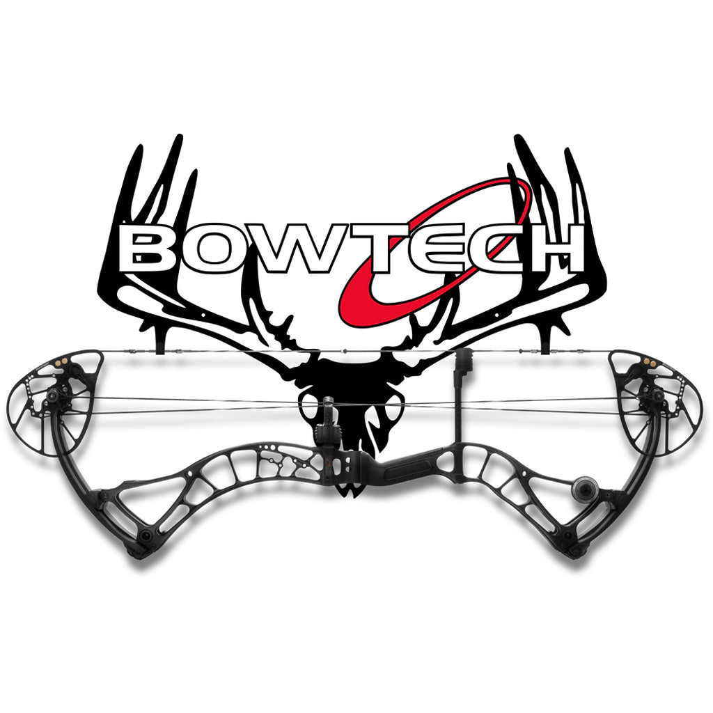Raxx Bowtech Mini Branded Bow Wall Hanger Carbon Steel