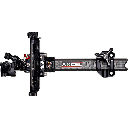 Axcel Achieve XP Pro Compound Bow Sight Carbon Bar 6 in. LH Black/Black