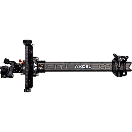 Axcel Achieve XP Pro Compound Bow Sight Carbon Bar 9 in. LH Black/Black