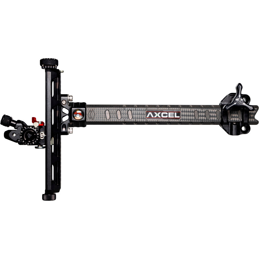 Axcel Achieve XP Pro Recurve Bow Sight Carbon Bar 9 in. LH Black/Black