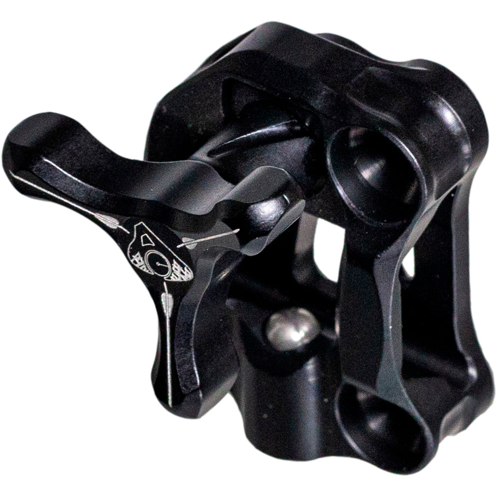 Axcel Achieve XP Pro Dual Bridge Bracket with Tri-Star Knob Black/Black