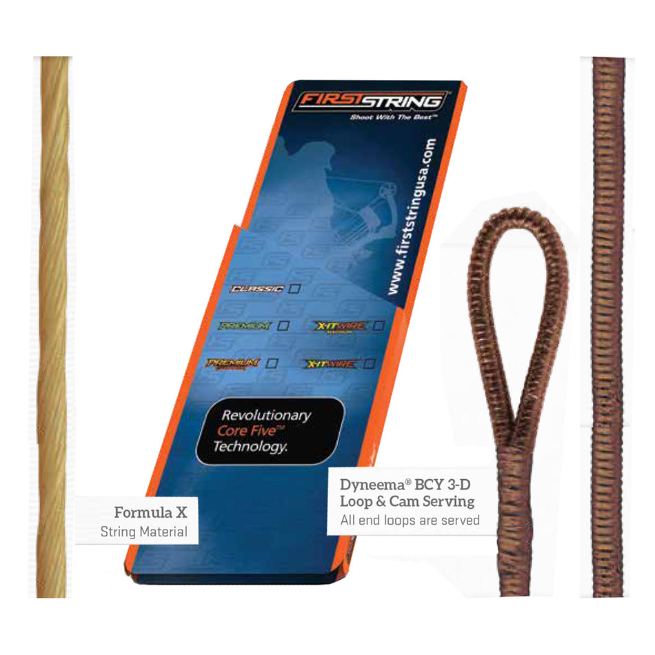 FirstString Classic Replacement String Set Buckskin Tan - Bear Cruzer