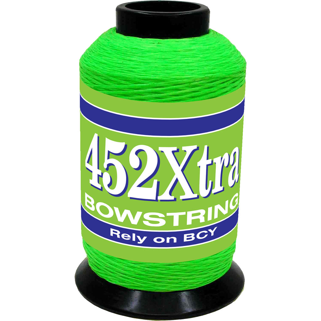 BCY 452Xtra Fluorescent Green Bowstring Strand Material 1/4 lb