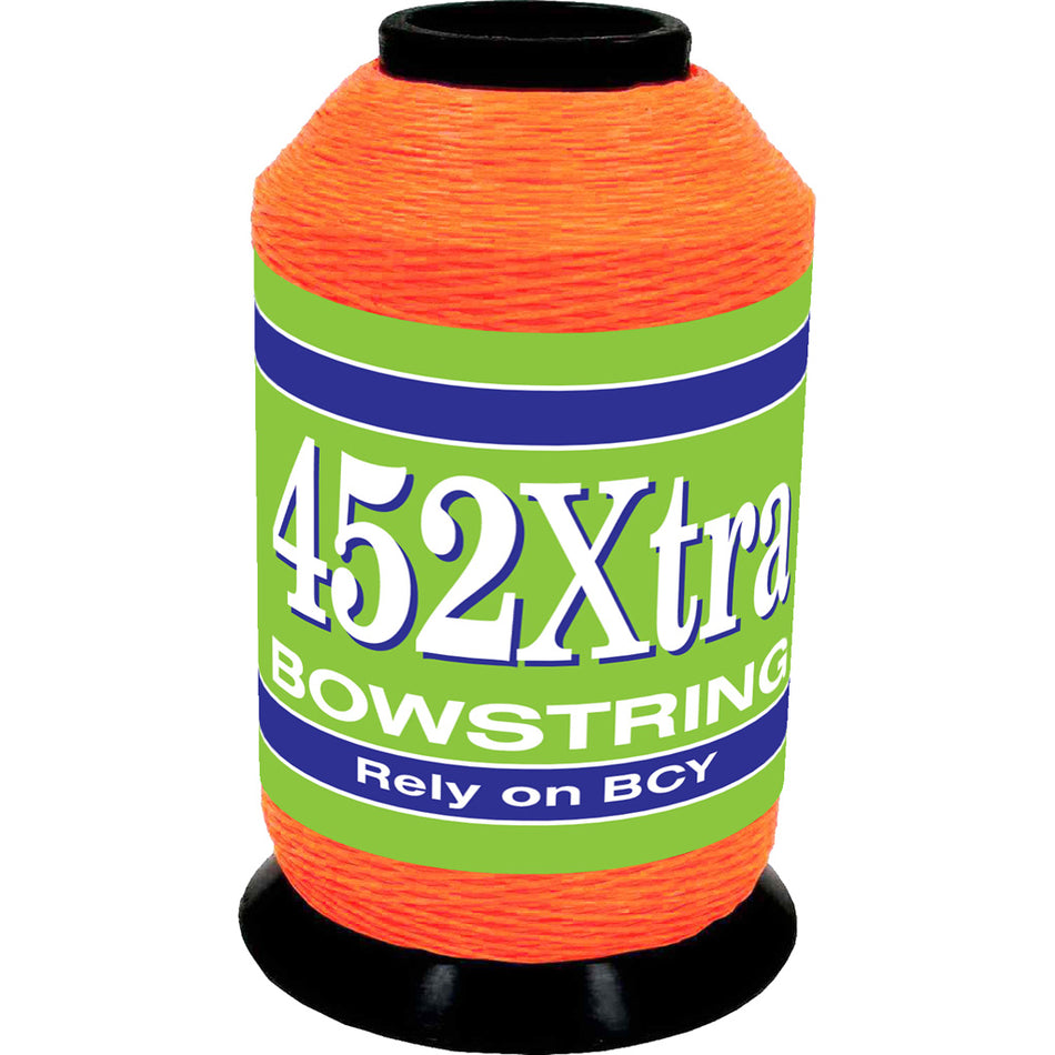 BCY 452Xtra Fluorescent Orange Bowstring Strand Material 1/4 lb