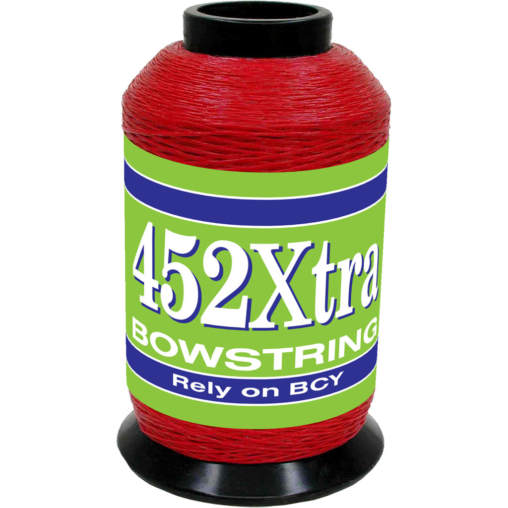 BCY 452Xtra High-Performance Bowstring Material Red 1/4 lb.