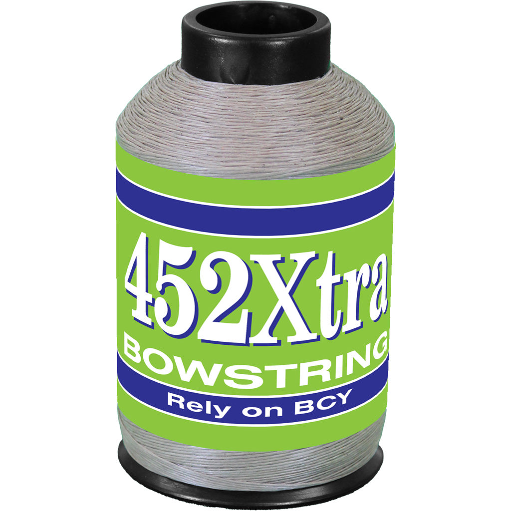 BCY 452Xtra High-Performance Bowstring Material Silver 1/4 lb.