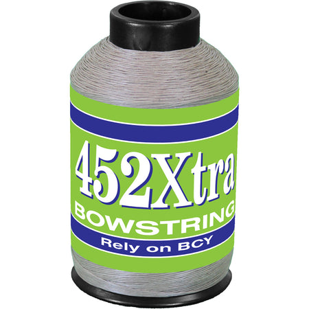 BCY 452Xtra High-Performance Bowstring Material Silver 1/4 lb.