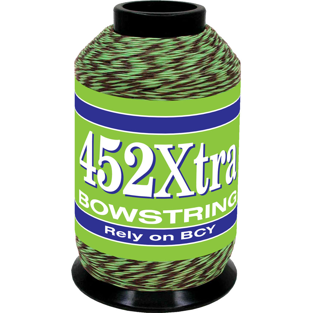 BCY 452Xtra High-Performance Bowstring Material Green/Black 1/4 lb.