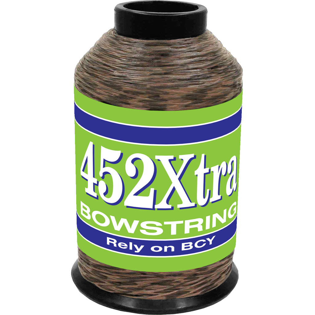 BCY 452Xtra High-Performance Bowstring Material Tan/Black 1/4 lb.