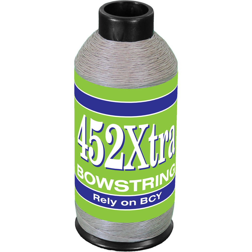 BCY 452Xtra High-Performance Bowstring Material Silver 1/8 lb.