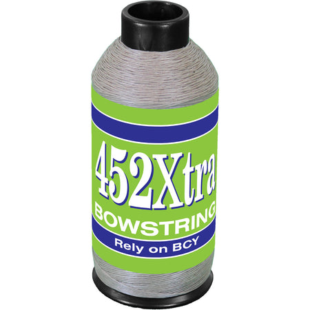 BCY 452Xtra High-Performance Bowstring Material Silver 1/8 lb.