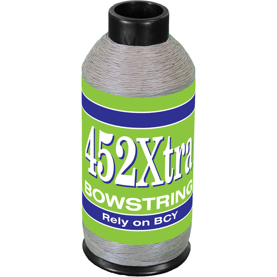 BCY 452Xtra High-Performance Bowstring Material Silver 1/8 lb.