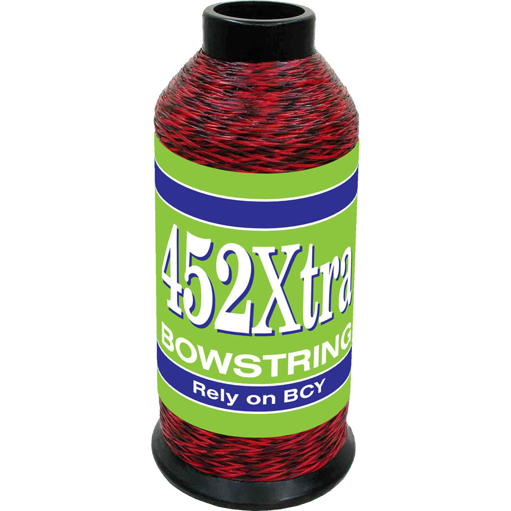 BCY 452Xtra High-Performance Bowstring Material Red/Black 1/8 lb.