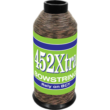 BCY 452Xtra High-Performance Bowstring Material Tan/Black 1/8 lb.