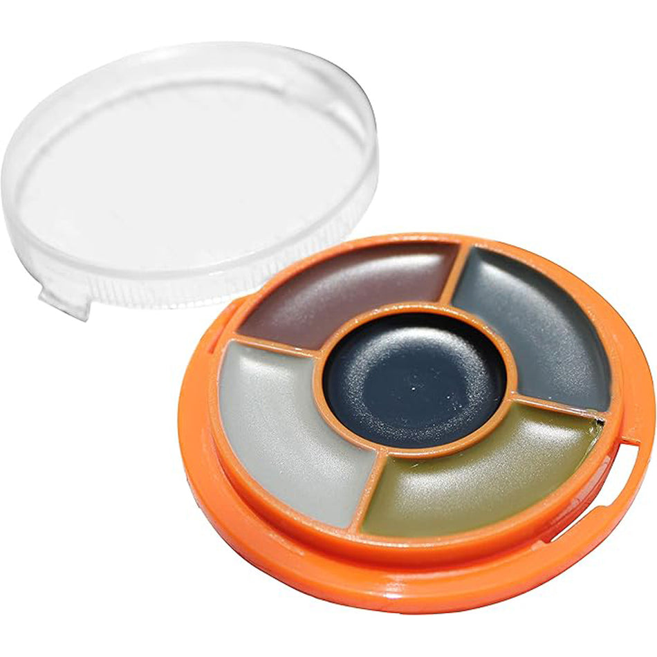 Dead Down Wind Camo Wheel Face Paint Set 5 Color 0.5 oz.