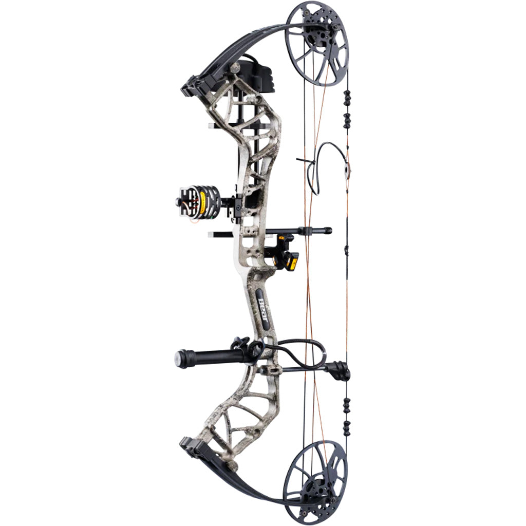 Bear Legit MAXX Compound Bow Package True Timber Strata/Black 10-70 lbs. LH Dual Cam