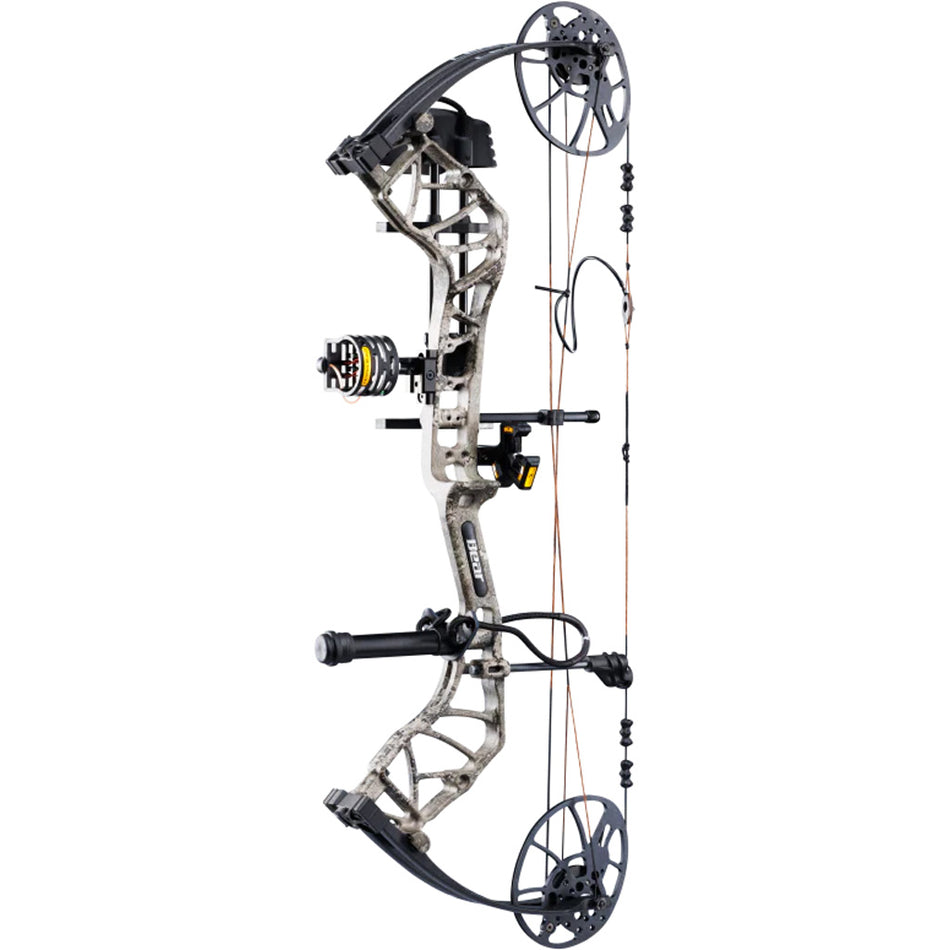 Bear Legit MAXX Compound Bow Package True Timber Strata/Black 10-70 lbs. LH Dual Cam