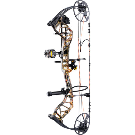 Bear Legit MAXX Compound Bow Package Wildfire/Black 10-70 lbs. RH Dual Cam