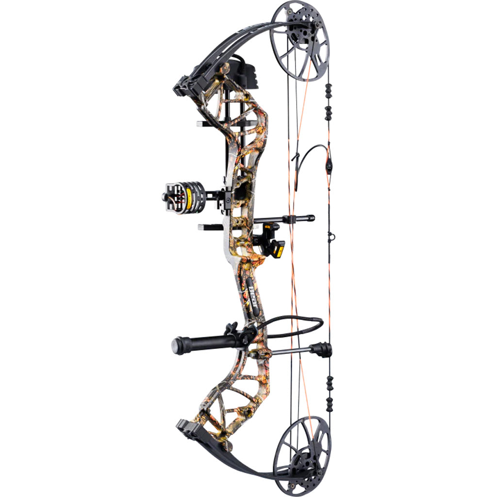 Bear Legit MAXX Compound Bow Package Wildfire/Black 10-70 lbs. LH Dual Cam