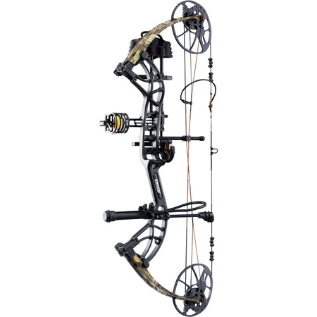 Bear Cruzer G4 Compound Bow RTH Package Black/Mossy Oak Roots 10-70 lbs. Left Hand