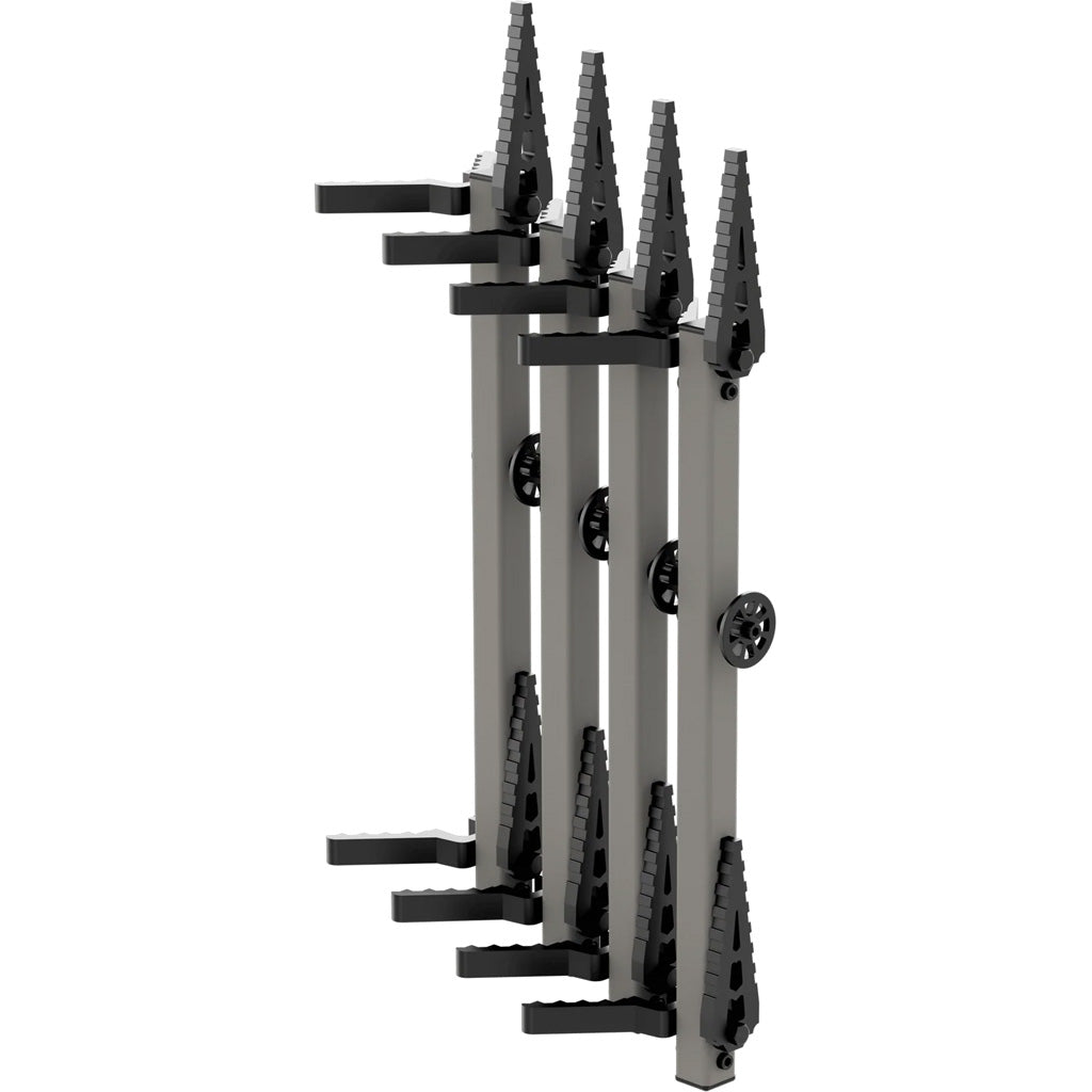 Novix Compact Mini Single Step Tree Climbing Sticks Classic Gray 4 pk.