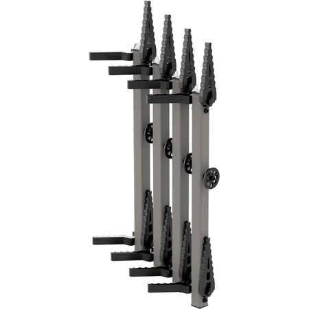 Novix Compact Mini Single Step Tree Climbing Sticks Classic Gray 4 pk.