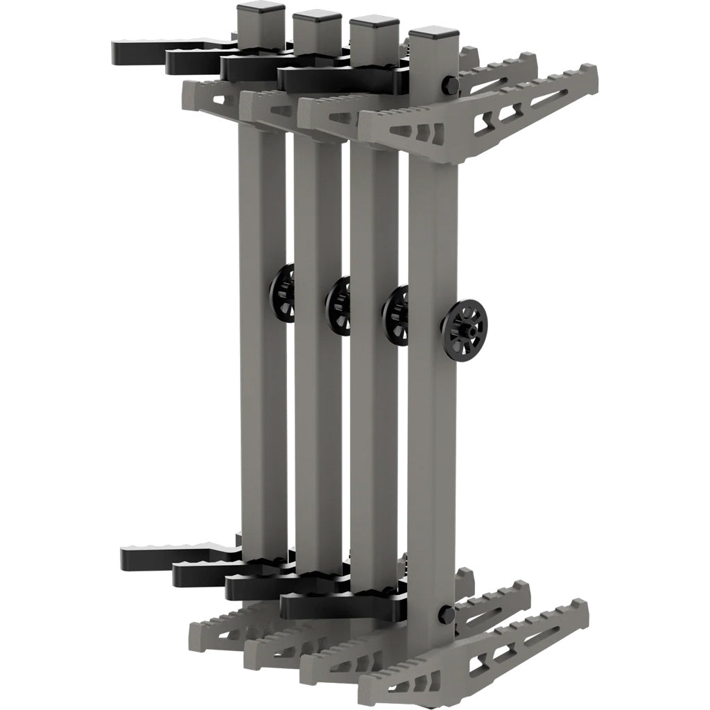 Novix Compact Mini Double Step Climbing Sticks Classic Gray 4 pk.