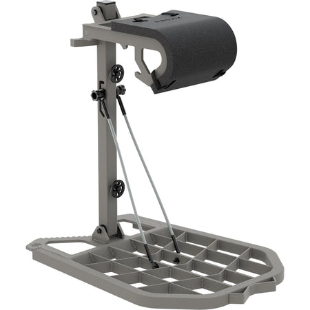 Novix Raider Mini Hybrid Treestand and Saddle Platform Classic Gray