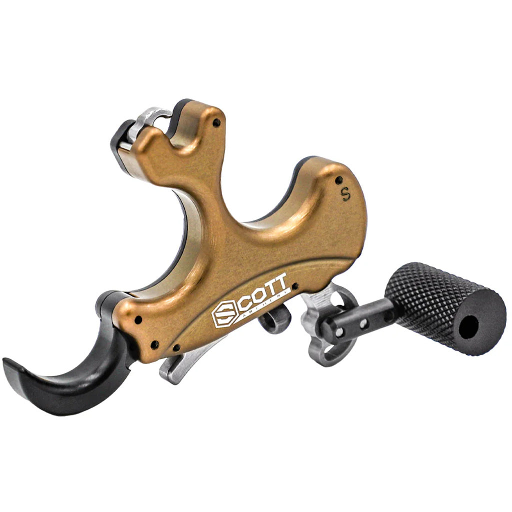Scott ST1-b Compound Bow Thumb Release Tan Green