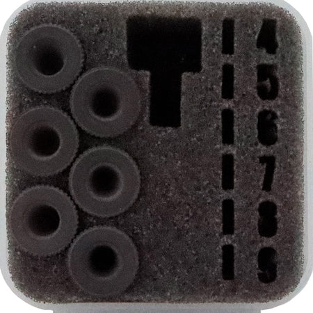 Specialty Iron I Complete 6-Aperture Rifle Peep Kit with Protective Case