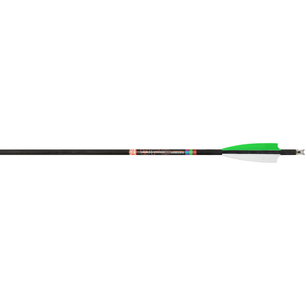 30-06 UFO Green Lighted Nock Carbon Crossbow Bolt 20 in. Pack of 3