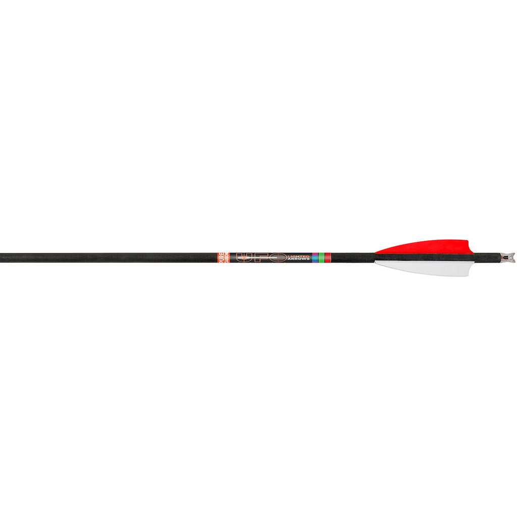 30-06 UFO Red Lighted Nock Carbon Crossbow Bolt 20 in. Pack of 3