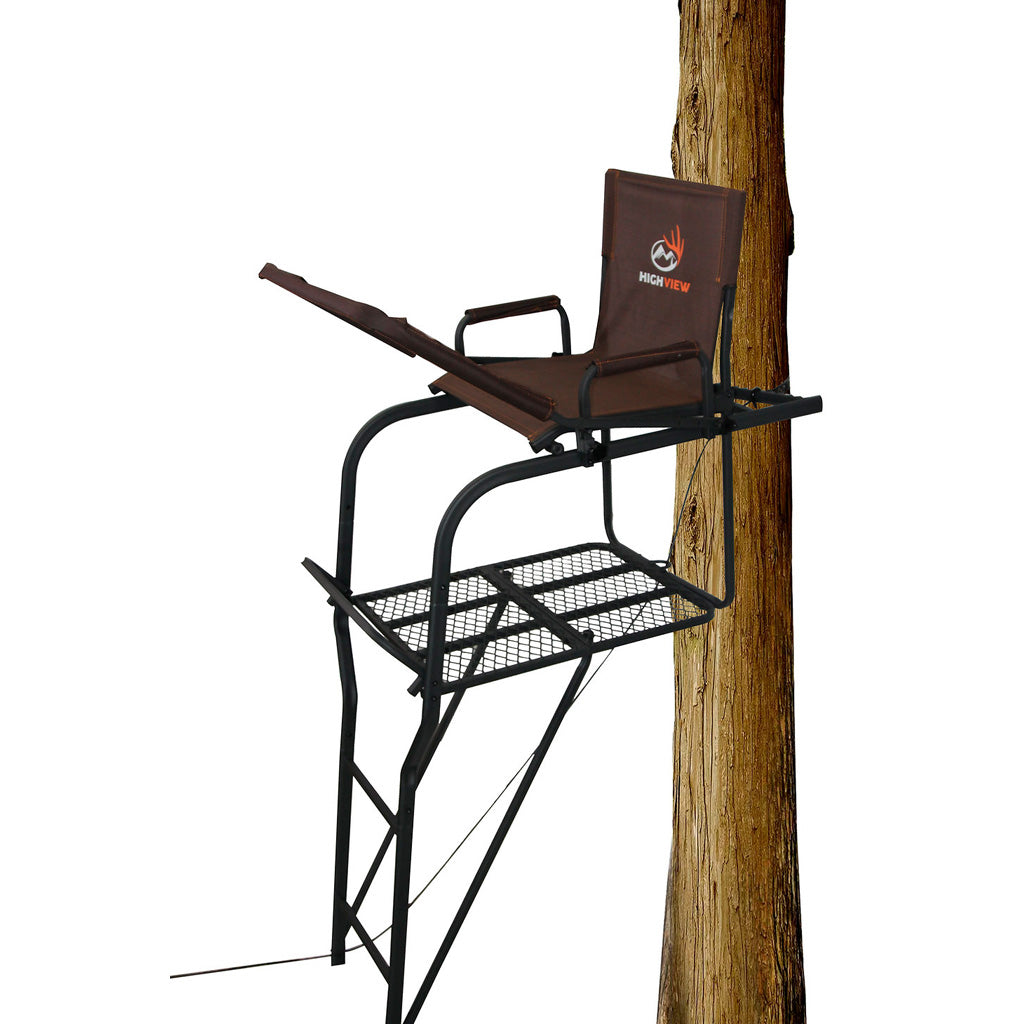 Trophy Treestands Maxgrip Elite Steel Ladderstand 18.5 ft. 300 lb Capacity