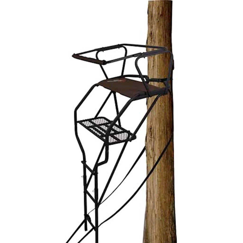 Trophy Treestands Sightline Deluxe Steel Ladderstand 15 ft. Two Person