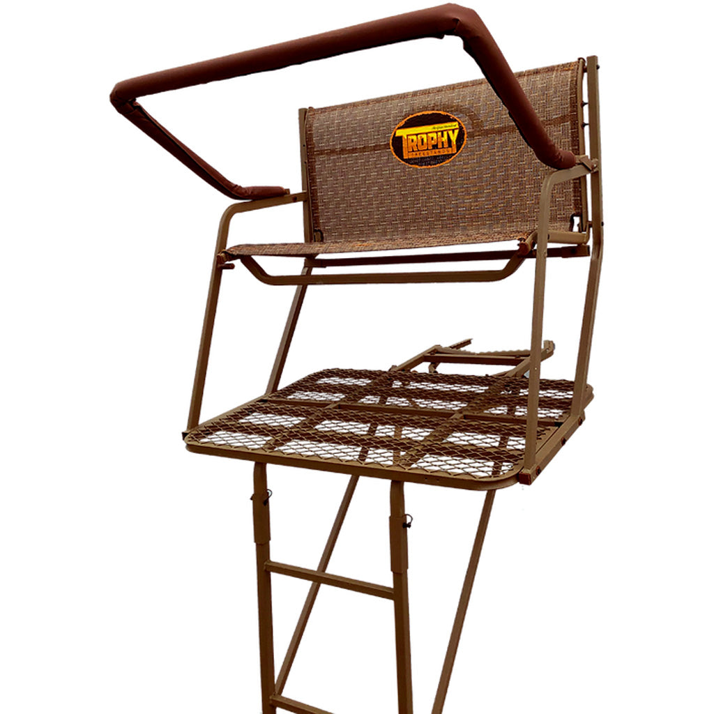 Trophy Treestands Colonel Steel Ladderstand 16 ft. Two Person 500 lb Capacity