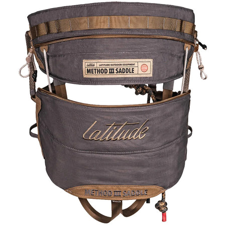 Latitude Method 3 XL Single-Panel Hunting Saddle Gray