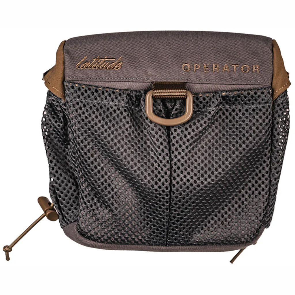 Latitude Outdoors Operator Saddle Pouch Gray Hunting Gear