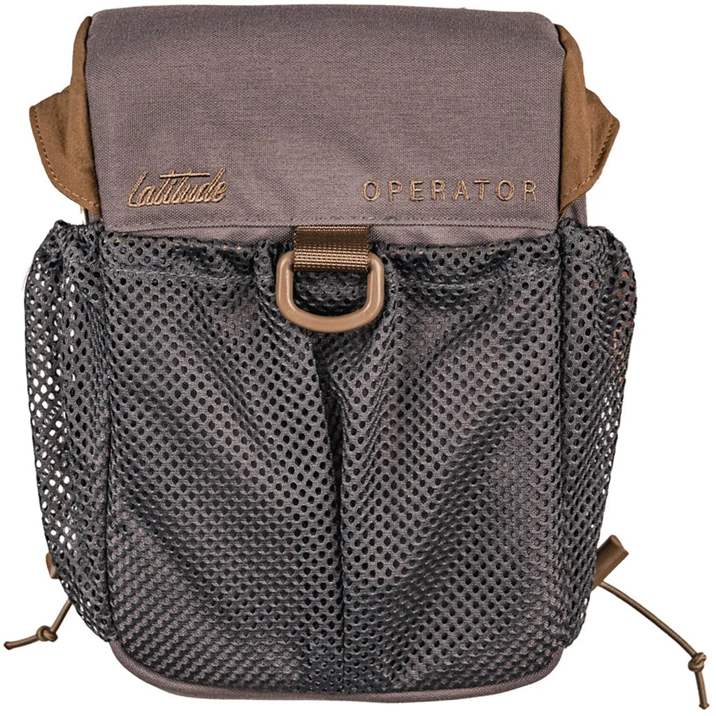 Latitude Outdoors Operator Saddle Pouch XL Gray Accessory