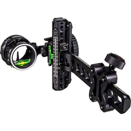 Axcel Driver Plus RH Slider Sight w/AVX-31 Scope Stealth BH .010 Green Fiber Pin