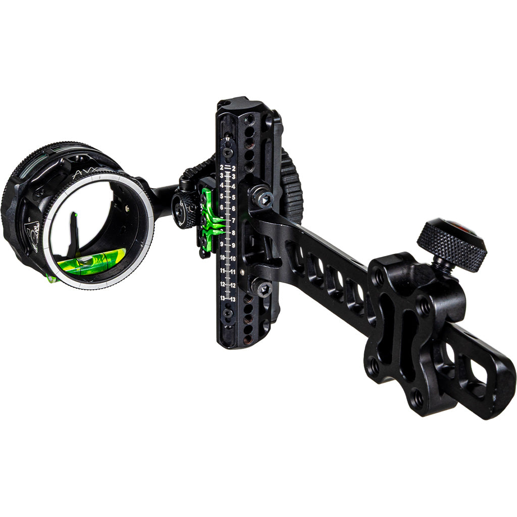 Axcel Driver Plus RH Slider Sight w/AVX-41 Scope Stealth BH .019 Green Fiber Pin