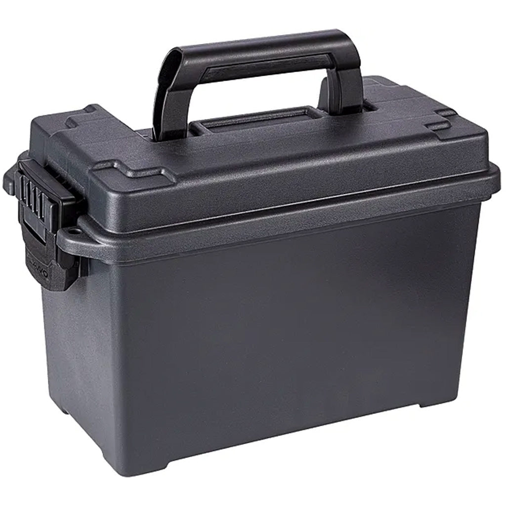 Plano Military-Style Deep Field Ammo Box, No Gasket, Plastic, Black, 4 Pack PLA1712P