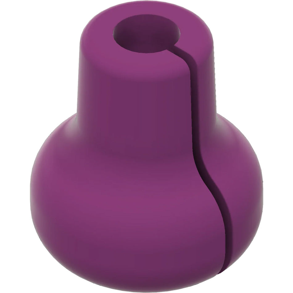 Pine Ridge Beak Button Purple Soft Rubber Nose Anchor, Single Pack